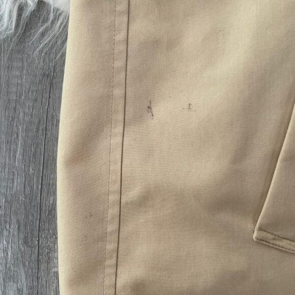 London Fog Size 16 Tan Short Trench Coat - Picture 7 of 8